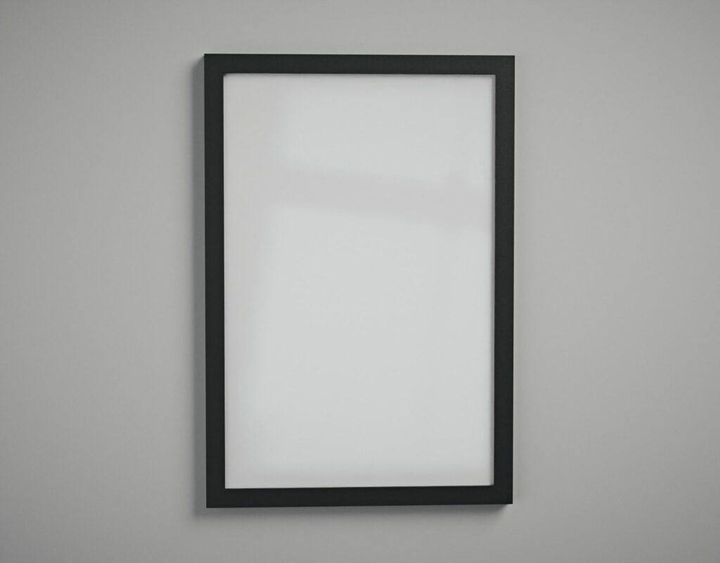 Moldura 30x45 cm - Fundo Branco