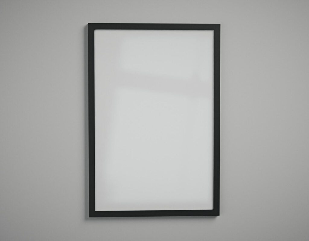 Moldura 40x60 cm - Fundo Branco