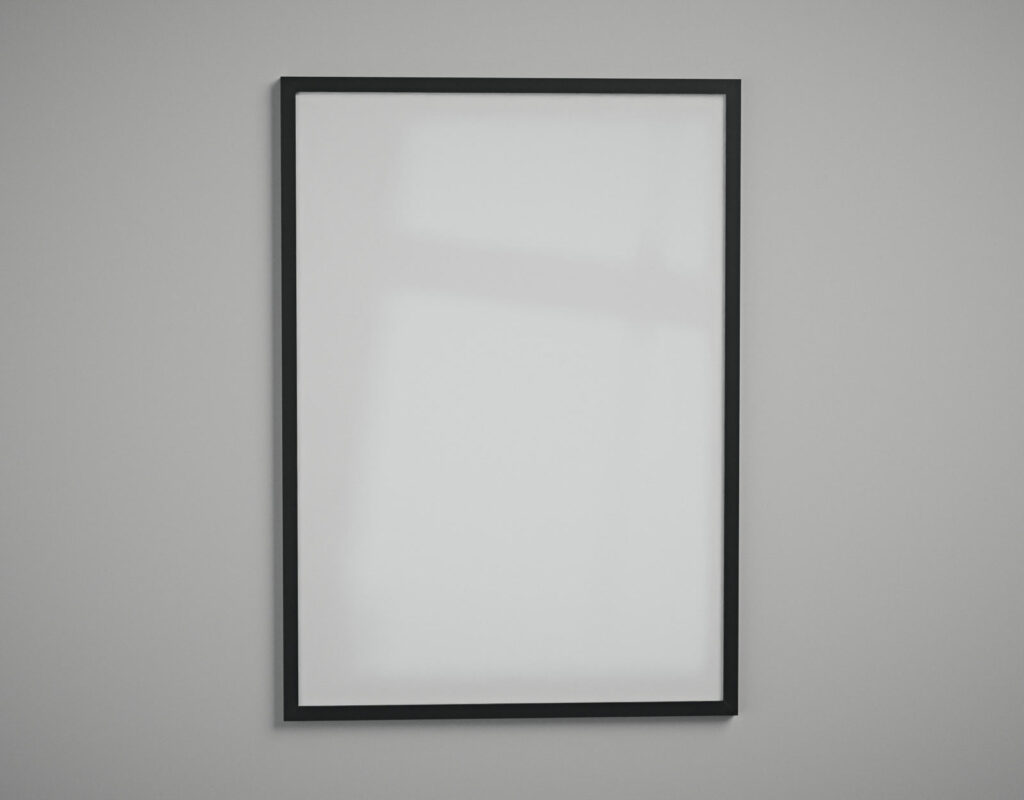 Moldura A1 (59,4x84,1 cm) - Fundo Branco