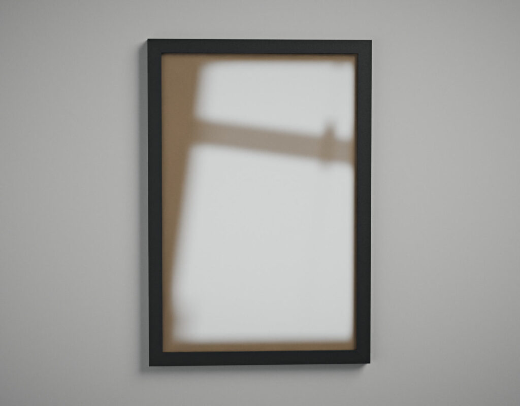 Moldura 30x45 cm - Fundo Pardo