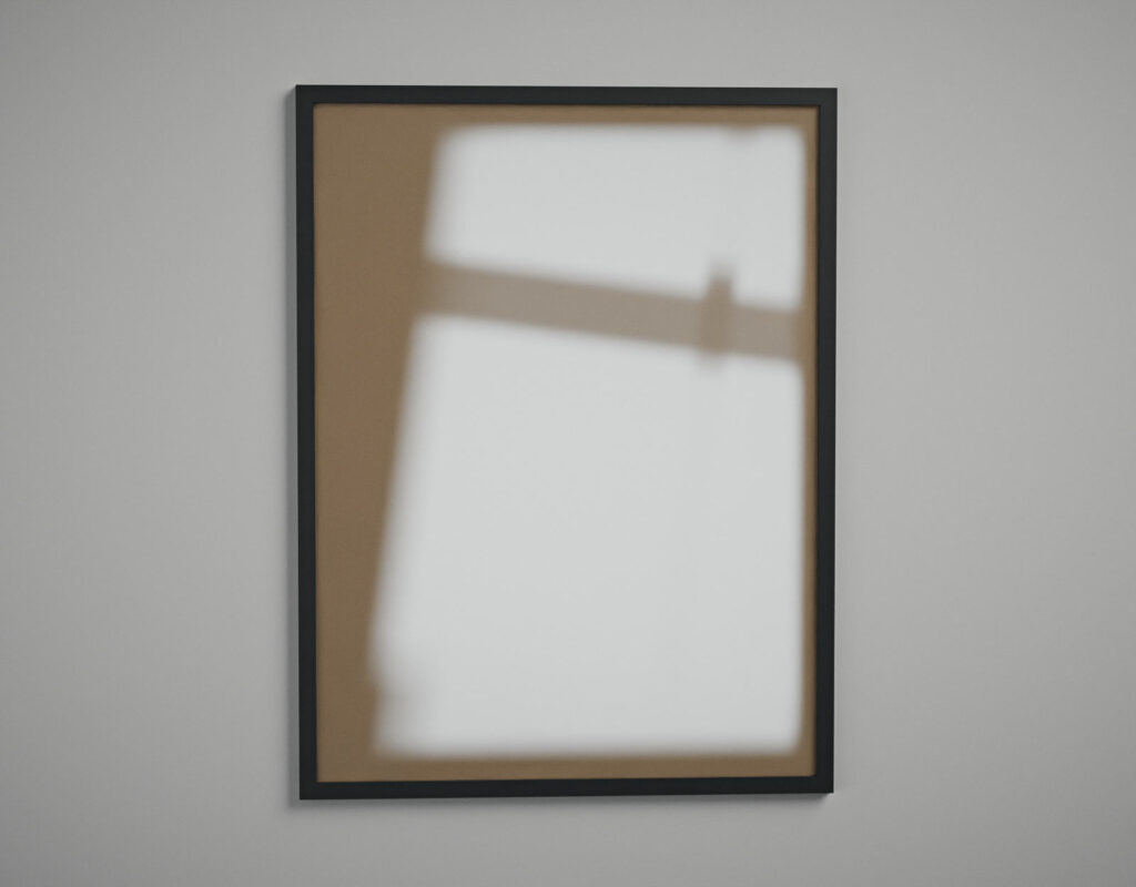 Moldura 60x80 cm - Fundo Pardo